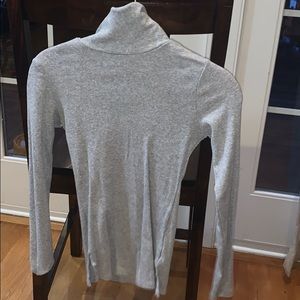 Cute turtleneck grey